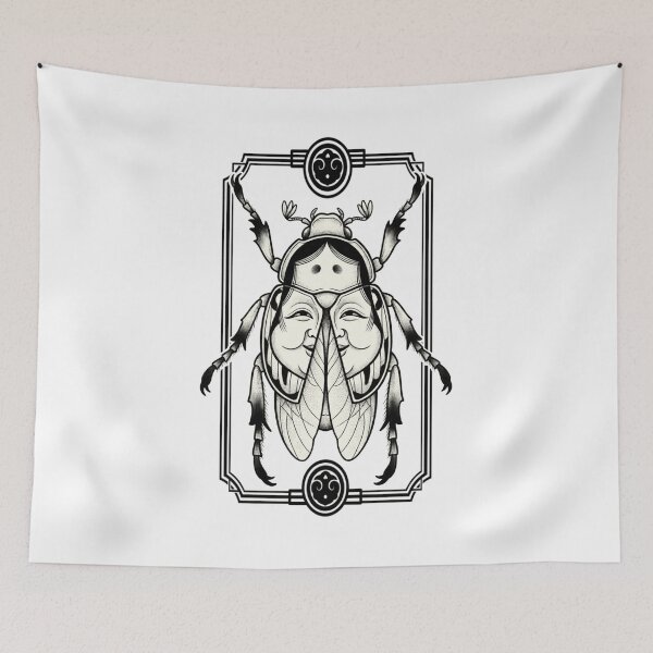 Item preview, Japanese beetle designed and sold by Mario-Mora-Art.