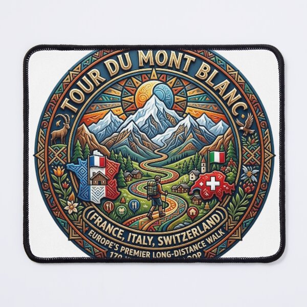 Item preview, TOUR DU MONT BLANC designed and sold by likbatonboot.