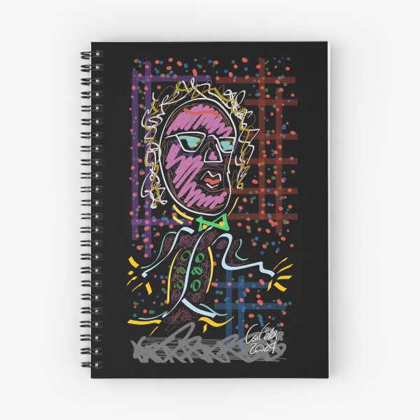 Item preview, Beanface | Distorted emotions in neon lines designed and sold by Cofetti.