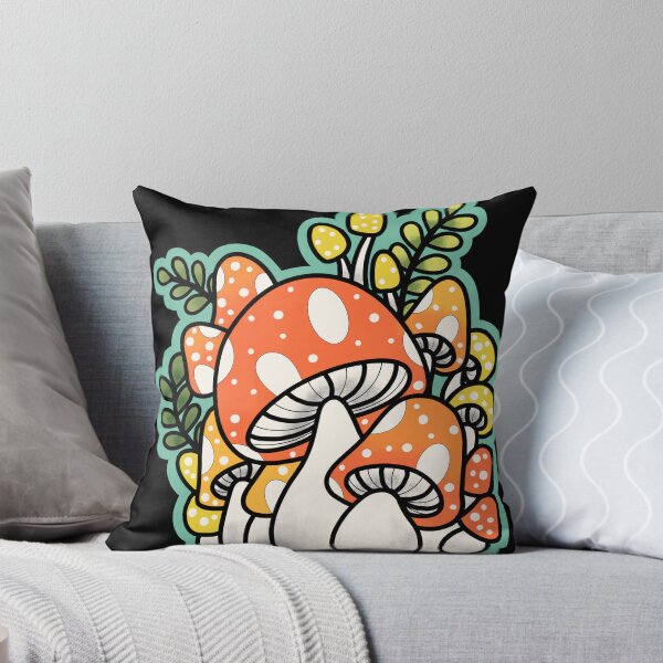 Item preview, Retro Orange Mushies designed and sold by MadisonElisabeth.
