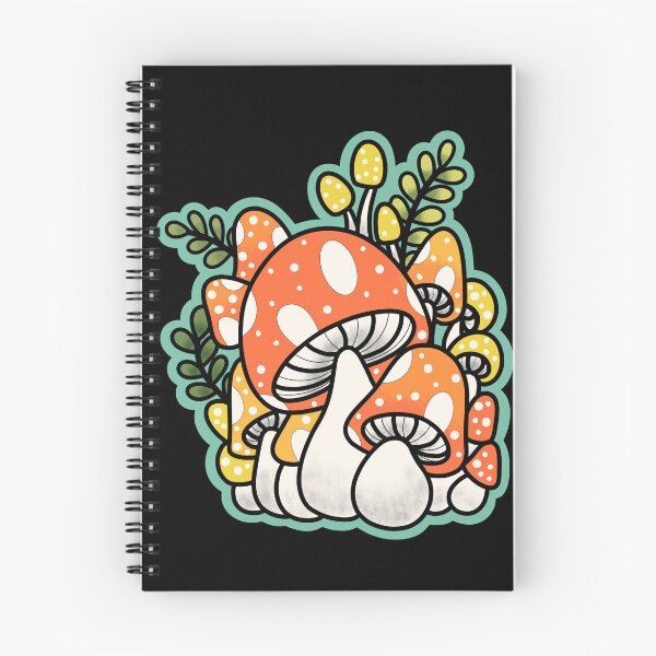 Item preview, Retro Orange Mushies designed and sold by MadisonElisabeth.