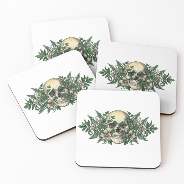 Item preview, Renaissance Botanical Skull & Ferns designed and sold by 88 Design.