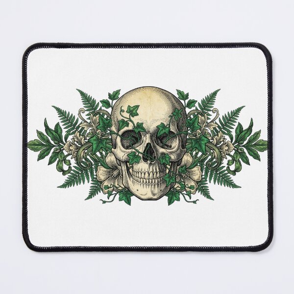 Item preview, Renaissance Botanical Skull & Ferns designed and sold by 88 Design.