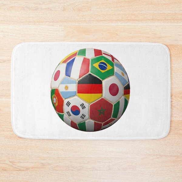 Item preview, International Flags Soccer Ball Graphic designed and sold by YounexxART.