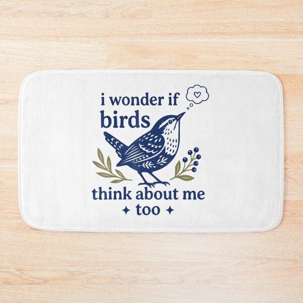 Item preview, Cute I Wonder If Birds Think About Me Too Birdwatcher Design designed and sold by DuneHaicna.
