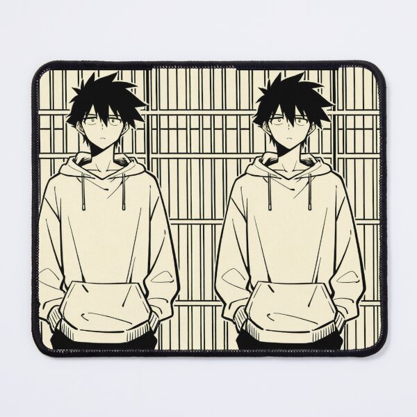 Item preview, Portrait - Man cream hoodie hands pockets wide eyes designed and sold by AnimeShin.
