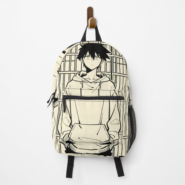 Item preview, Portrait - Man cream hoodie hands pockets wide eyes designed and sold by AnimeShin.