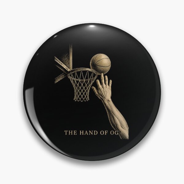 Item preview, The Hand Of OG Vintage Basketball Hoop And Ball Sports Design designed and sold by DuneHaicna.