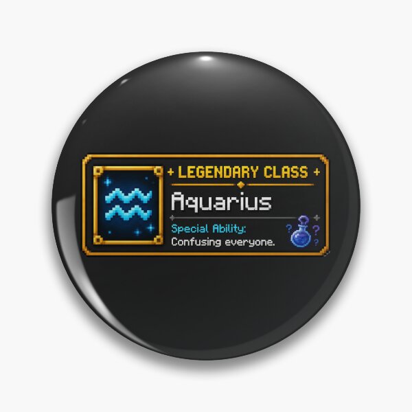 Item preview, Legendary Class Aquarius Special Ability Confusing Everyone designed and sold by MonkiFlipp.