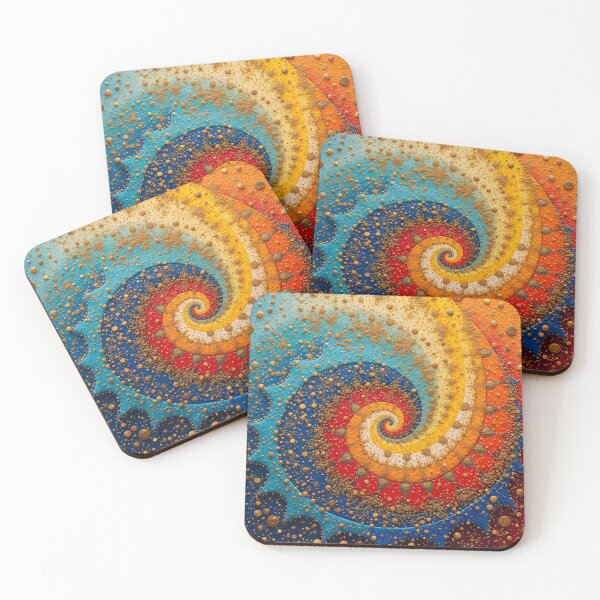 Item preview, Aboriginal Inspired Dot Art - A Whirlwind of Great Mood designed and sold by GrinGalore.