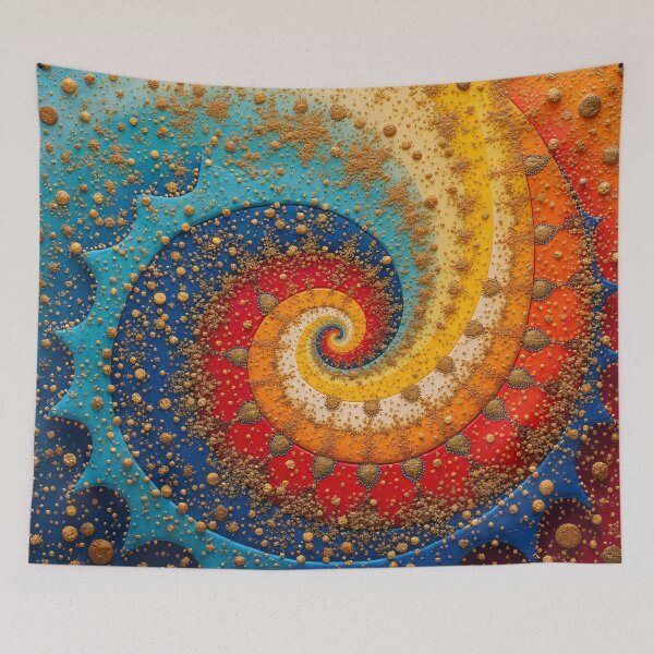 Item preview, Aboriginal Inspired Dot Art - A Whirlwind of Great Mood designed and sold by GrinGalore.