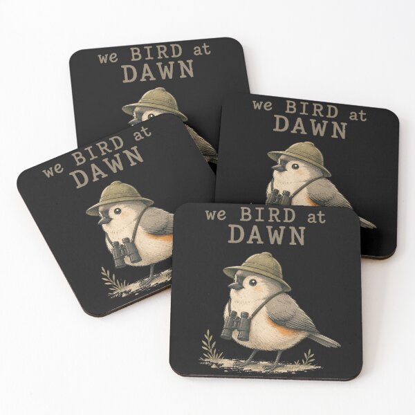 Item preview, Funny We Bird At Dawn Cute Birdwatcher Pith Hat Wildlife Design designed and sold by DuneHaicna.