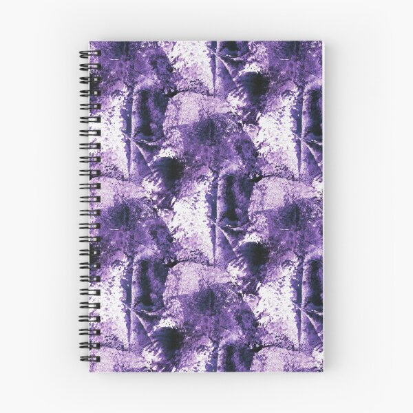 Item preview, Grungy Textured Abstract in Purple and White designed and sold by Artistestella.