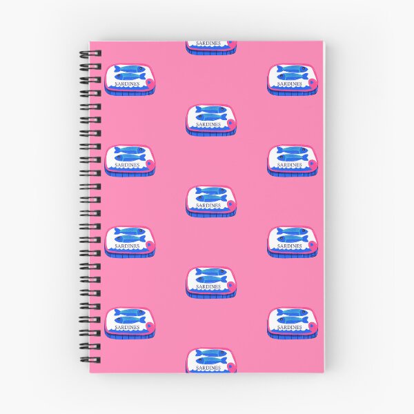 Item preview, Pink Vintage Sardines Pattern designed and sold by giulyz.