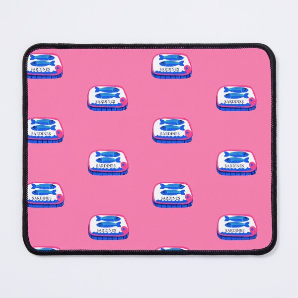 Item preview, Pink Vintage Sardines Pattern designed and sold by giulyz.