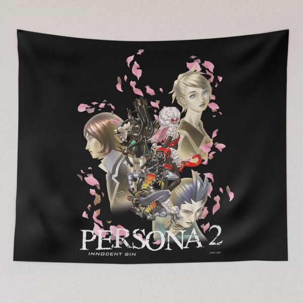 Item preview, Retro Persona 2 Innocent Sin Classic Gaming Anime Character Graphic Design designed and sold by DuneHaicna.