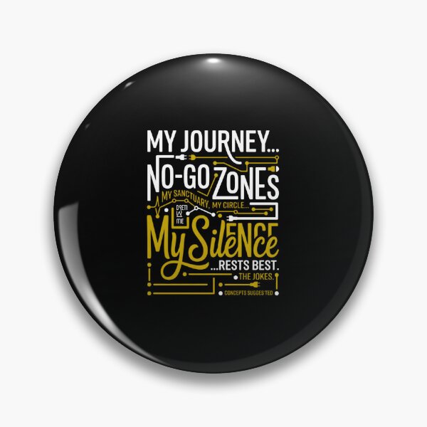 Item preview, My Journey No-Go Zones Inner Circle Dream Science designed and sold by artlife4.