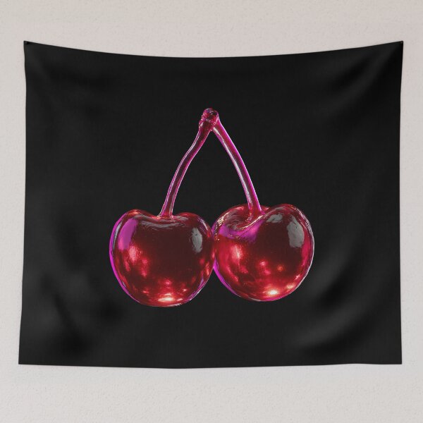 Item preview, Neon Cherry Glow Icon Duo v2 designed and sold by daila70.