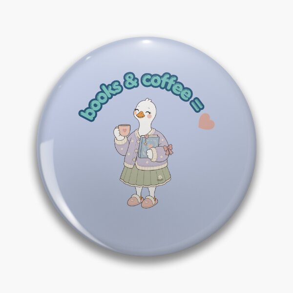 Item preview, Silly Goose – Books & Coffee = <3 designed and sold by EVESTUDIOART.