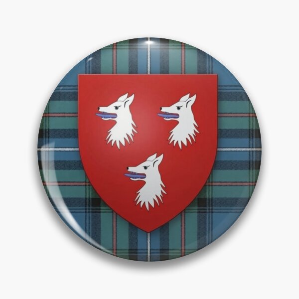 Item preview, Robertson Shield Ancient Hunting Tartan designed and sold by Kirrindy Designs.