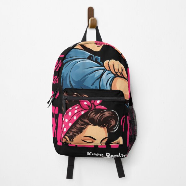Item preview, Rosie The Riveter Never Underestimate A Woman With A New Knee Survivor designed and sold by DienesAngele.