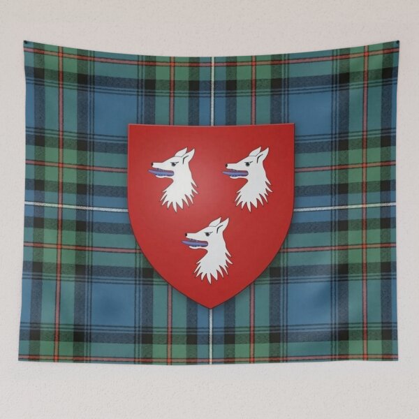Item preview, Robertson Shield Ancient Hunting Tartan designed and sold by Kirrindy Designs.