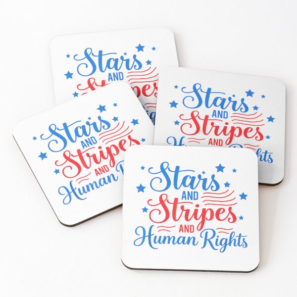 Item preview, Progressive Patriotic Typography Design Stars And Stripes And Human Rights Equality Art designed and sold by DienesAngele.