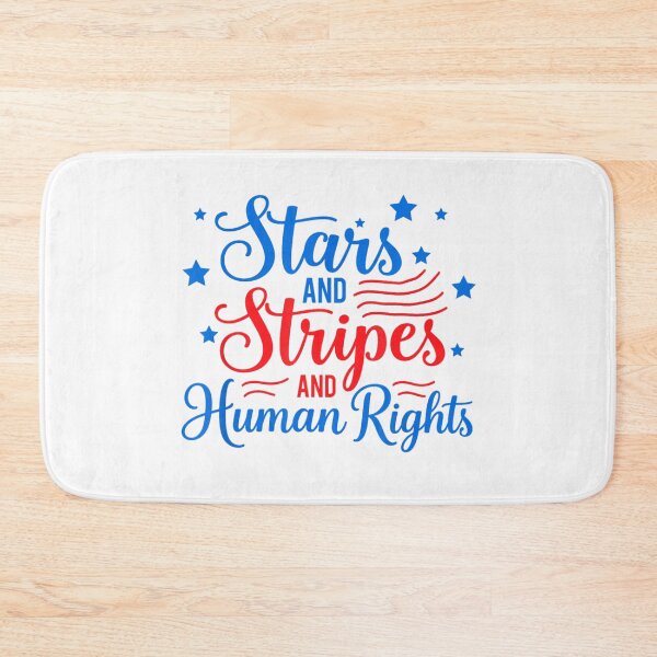 Item preview, Progressive Patriotic Typography Design Stars And Stripes And Human Rights Equality Art designed and sold by DienesAngele.