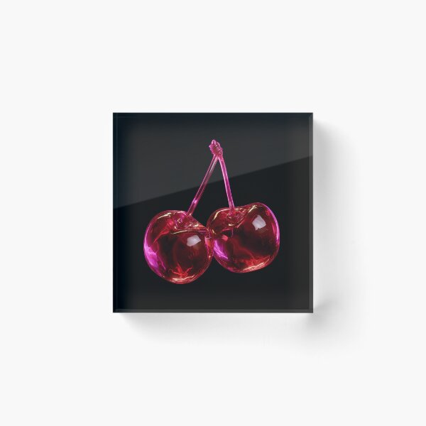 Item preview, Neon Cherry Glow Icon Duo v3 designed and sold by daila70.