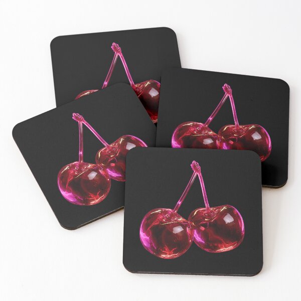 Item preview, Neon Cherry Glow Icon Duo v3 designed and sold by daila70.