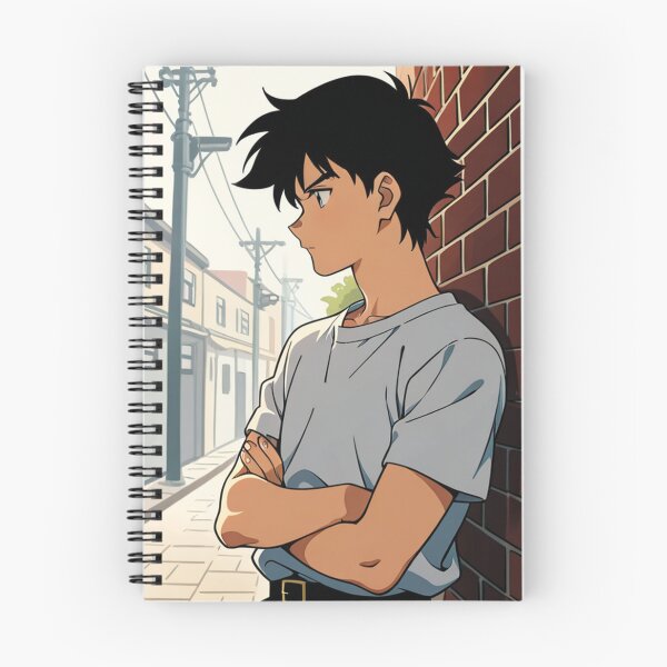 Item preview, Portrait - Man leaning brick wall crossed arms designed and sold by AnimeShin.