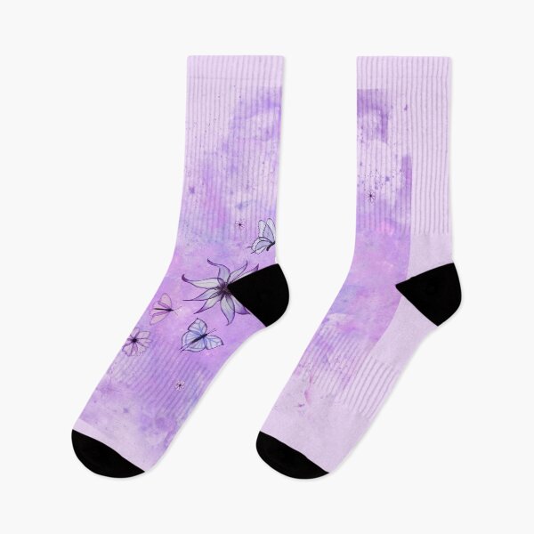 Item preview, Purple Butterfly Dream - Aesthetic Watercolor Design designed and sold by Violet-Forge.