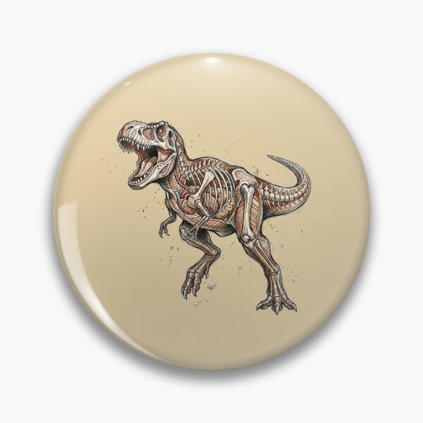 Item preview, Deep Time Paranoia: X-Ray Style Tyrannosaurus Rex Print designed and sold by FreiherrPK.