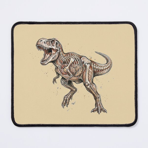Item preview, Deep Time Paranoia: X-Ray Style Tyrannosaurus Rex Print designed and sold by FreiherrPK.