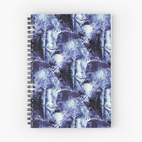 Item preview, Grungy Textured Abstract in Blue and Black designed and sold by Artistestella.