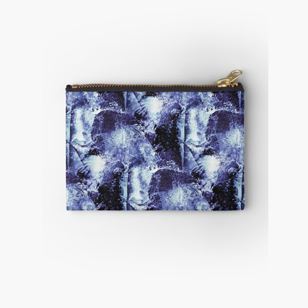 Item preview, Grungy Textured Abstract in Blue and Black designed and sold by Artistestella.