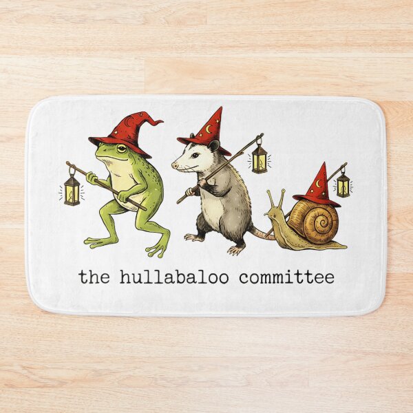 Item preview, Magical Wizard Frog Opossum And Snail Lantern Parade The Hullabaloo Committee Art designed and sold by DienesAngele.