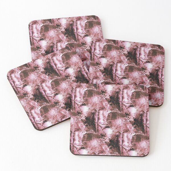 Item preview, Grungy Textured Abstract in Maroon and Black designed and sold by Artistestella.