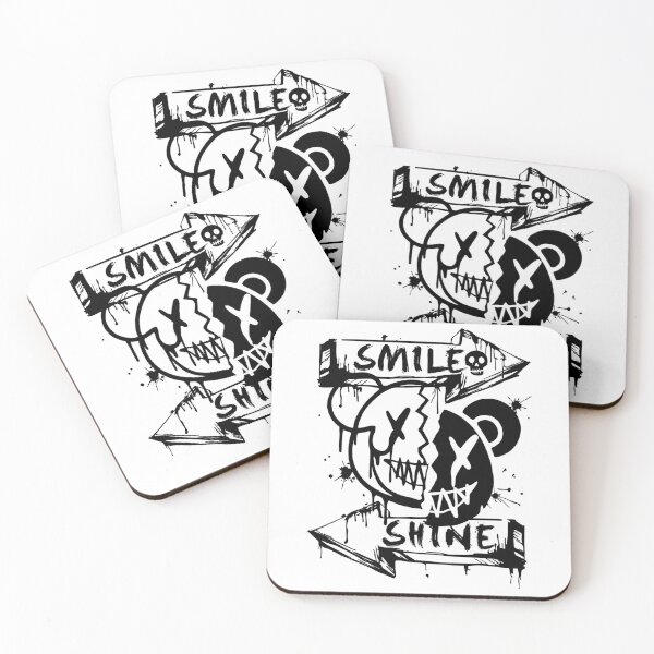 Item preview, Smile and Shine — Monochrome Graffiti Bear Streetwear designed and sold by Colorful-Garden.