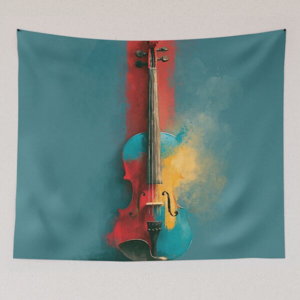 Item preview, classical violin drawing artwork designed and sold by gut2000.