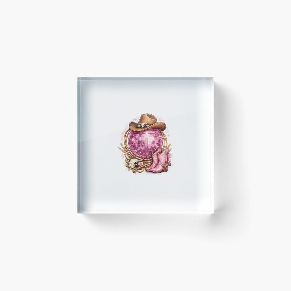 Item preview, Pink Western Cowgirl sticker designed and sold by dollysdesigns97.