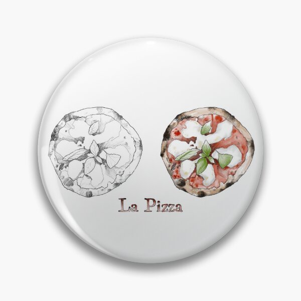 Item preview, Delicious pizza pencil sketch  designed and sold by midsketcher.