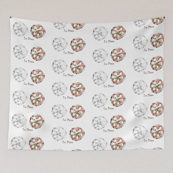 Item preview, Delicious pizza pencil sketch  designed and sold by midsketcher.