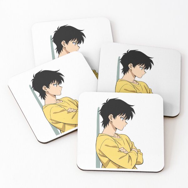 Item preview, Portrait - Man yellow sweater crossed arms pensive designed and sold by AnimeShin.