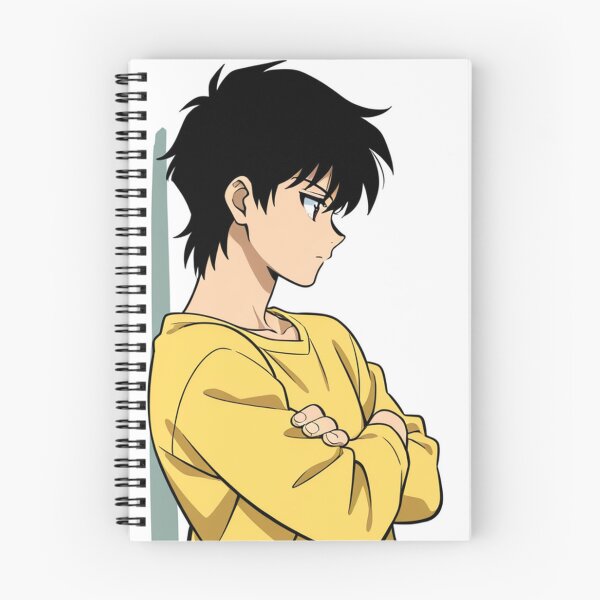 Item preview, Portrait - Man yellow sweater crossed arms pensive designed and sold by AnimeShin.