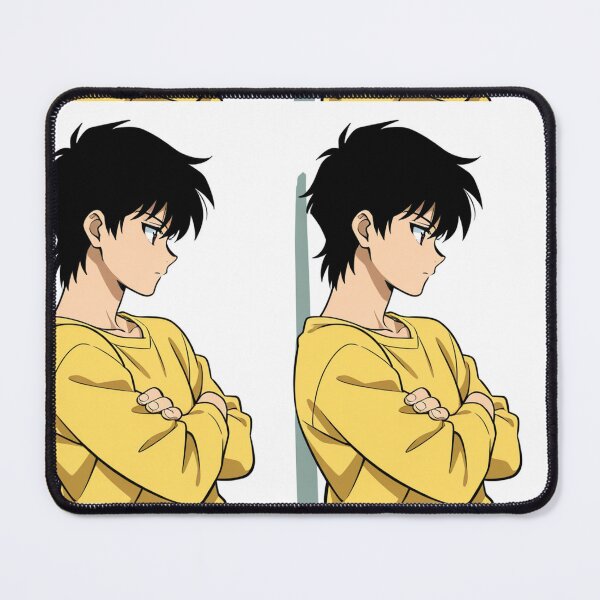 Item preview, Portrait - Man yellow sweater crossed arms pensive designed and sold by AnimeShin.