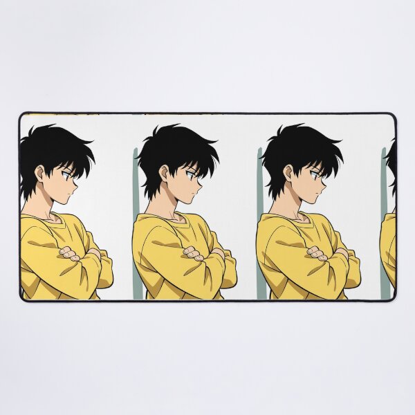 Item preview, Portrait - Man yellow sweater crossed arms pensive designed and sold by AnimeShin.