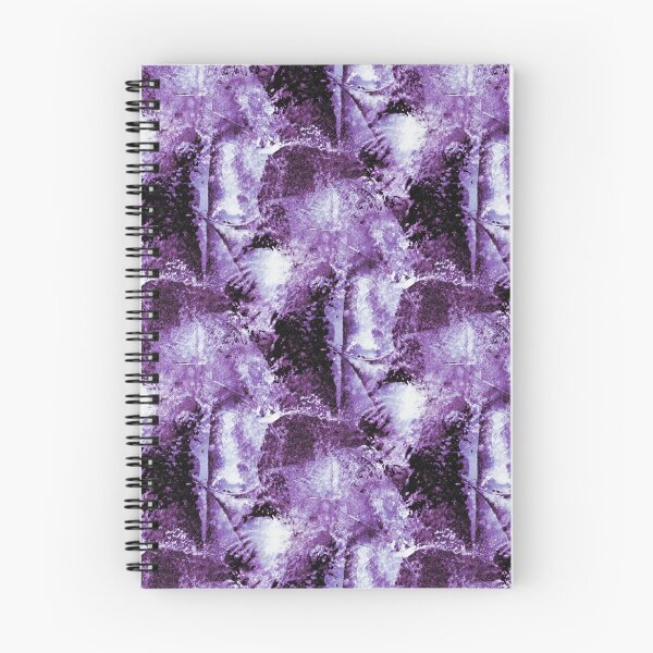 Item preview, Grungy Textured Abstract in Purple and Black designed and sold by Artistestella.