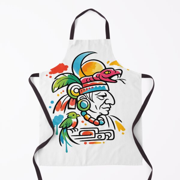 Item preview, Vibrant Mayan Priest with Serpent Headdress designed and sold by optimusprime39.