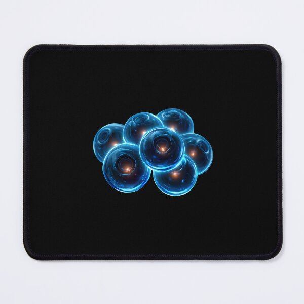 Item preview, Neon Blueberry Glow Cluster Icon designed and sold by daila70.